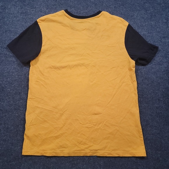 Guess Mens Yellow Short Sleeve Crew Neck Pullover T-Shirt Size Large - Picture 9 of 11